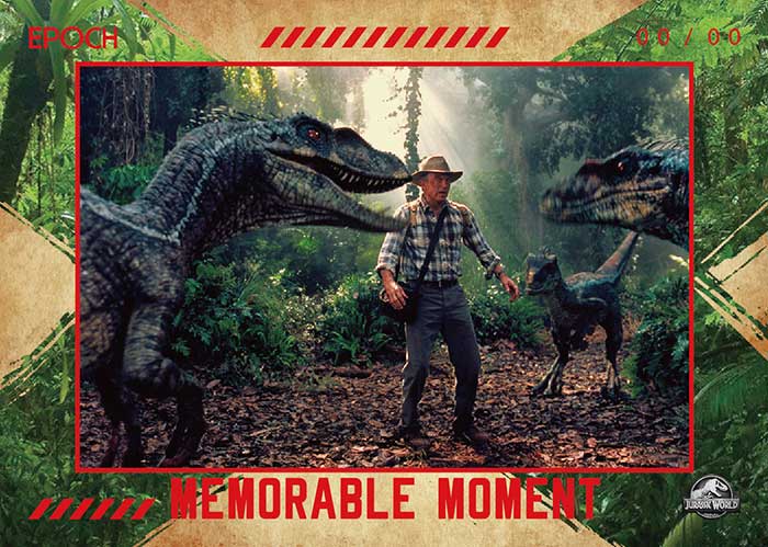 Dinosaur insert card