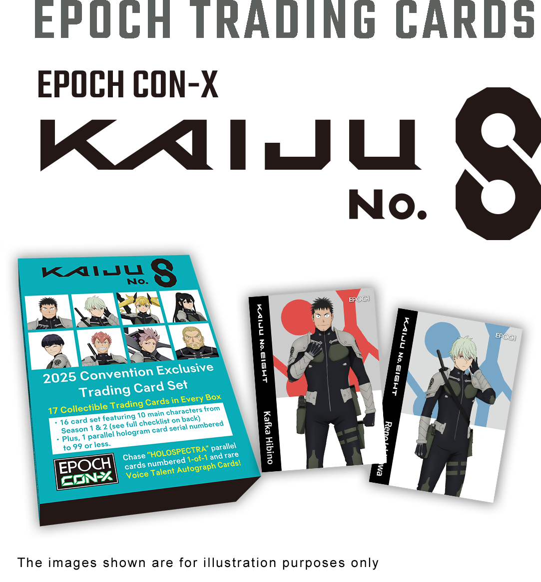 EPOCH TRADING CARDS EPOCH CON-X KAIJU No.8 Coming to New York Comic-Con!